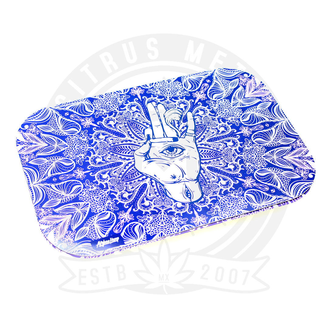 Kit Afghan Hemp de Charola, Tapa Imantada, Papel Y Wick