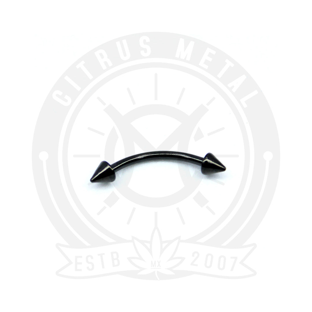 Piercing de Ceja Anodizado con Punta de Pico