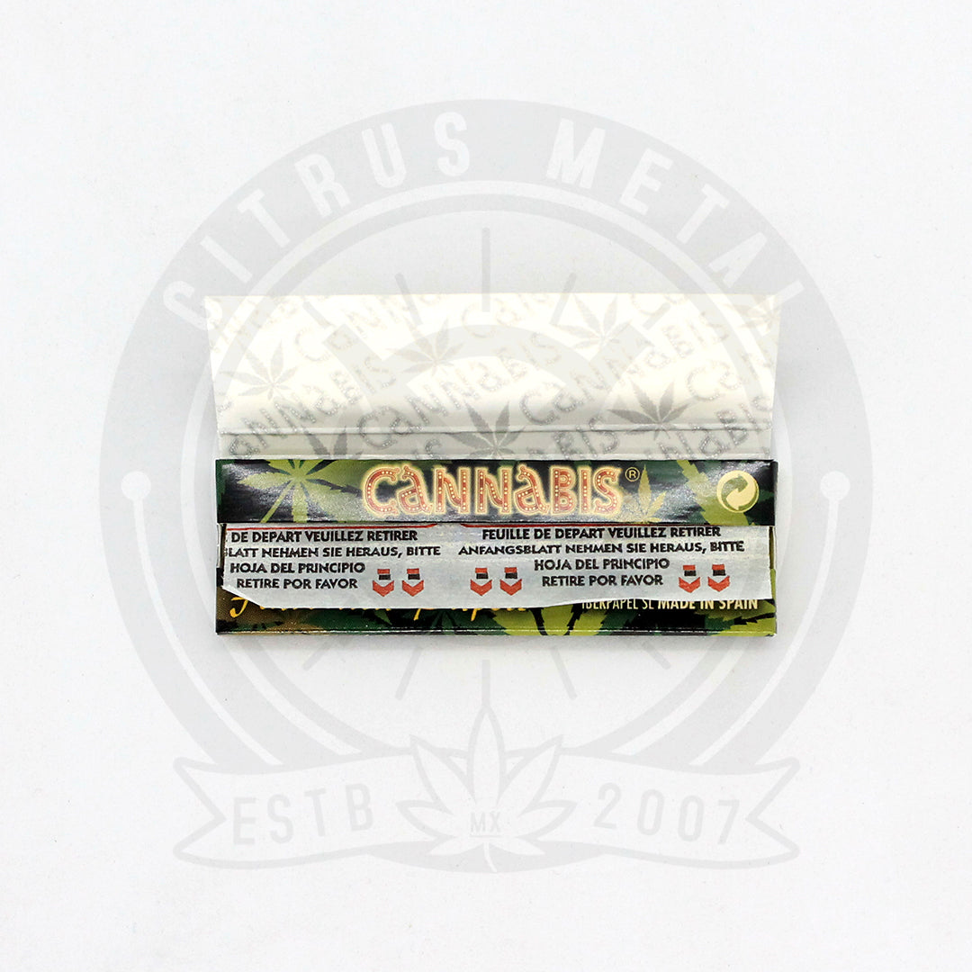Papel Cannabis Flavored Medida 1 1/4