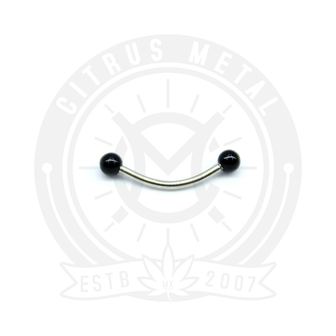 Piercing de Ceja Básico con Punta de Bola
