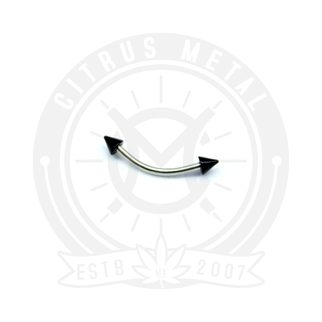 Piercing de Ceja Básico con Punta de Pico