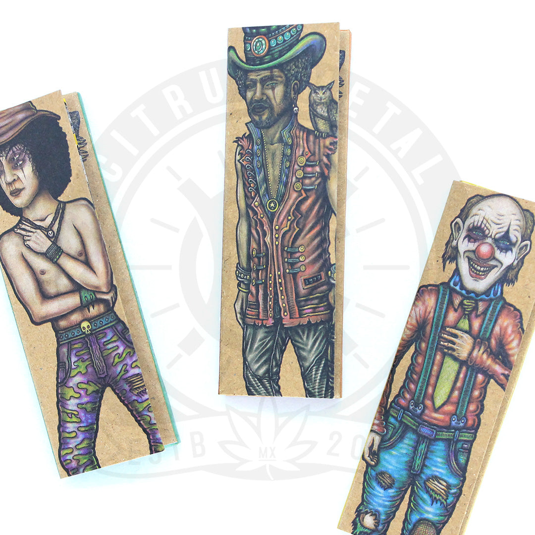 Papel Lion Rolling Circus Unbleached Medida 1 1/4