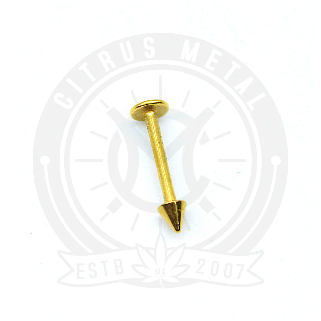 Piercing de Labio Anodizado Punta Pico