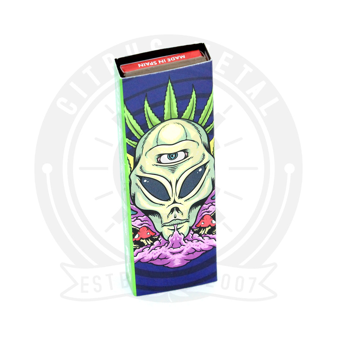 Papel Monkey King Alien Medida 1 1/4 con Filtros