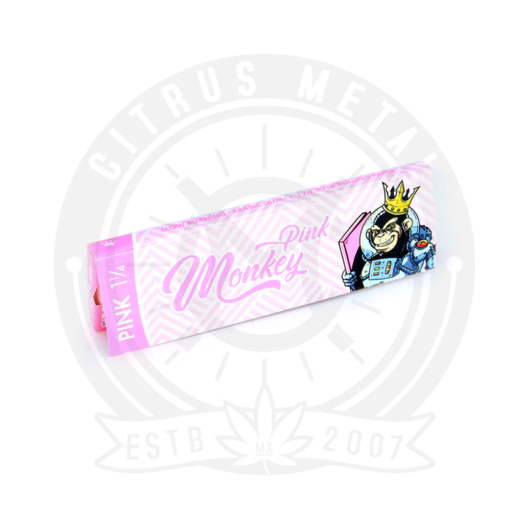 Papel King Monkey Pink Medida 1 1/4