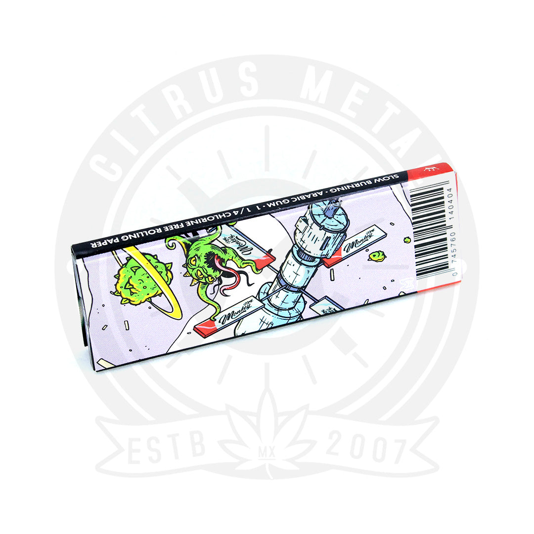 Papel King Monkey Original Medida 1 1/4