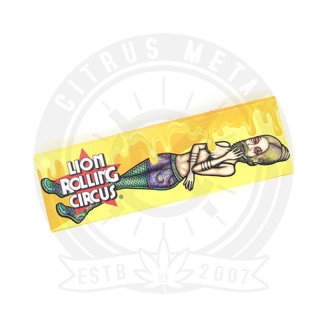 Papel para Rolar Lion Rolling Circus Medida 1 1/4
