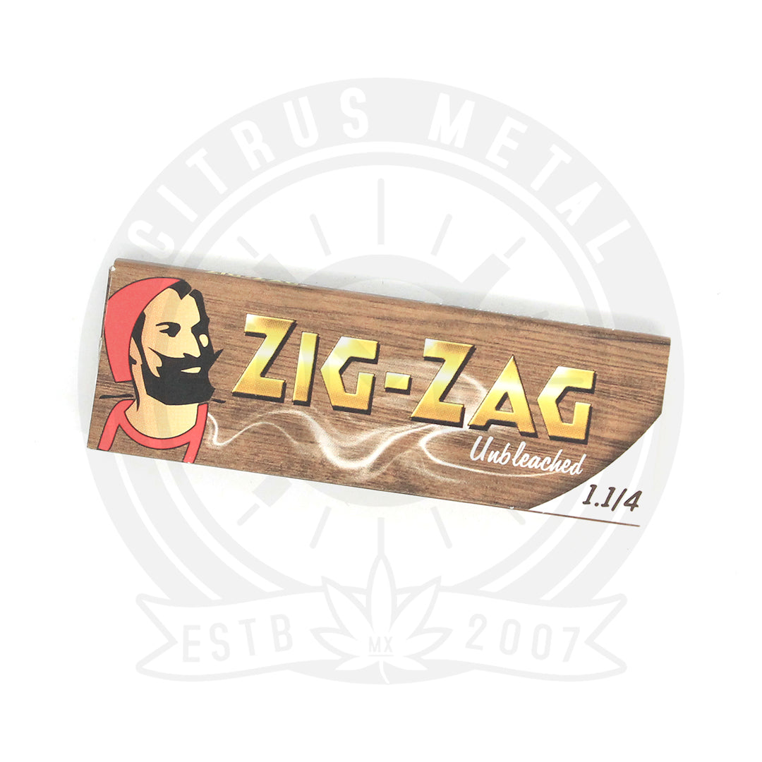 Papel Zig-Zag Unbleached Mediad 1 1/4