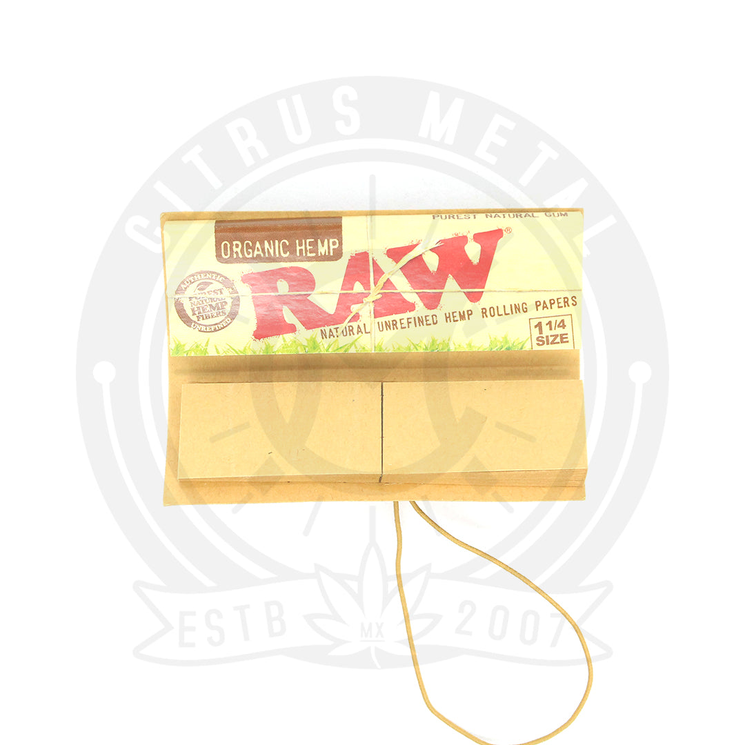 Papel RAW Organic Hemp con Filtros Medida 1 1/4