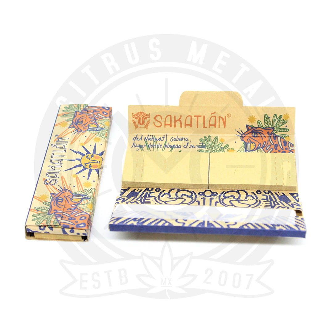 Papel de Arroz para Rolar Sakatlan Medida 1 1/4 con Filtros