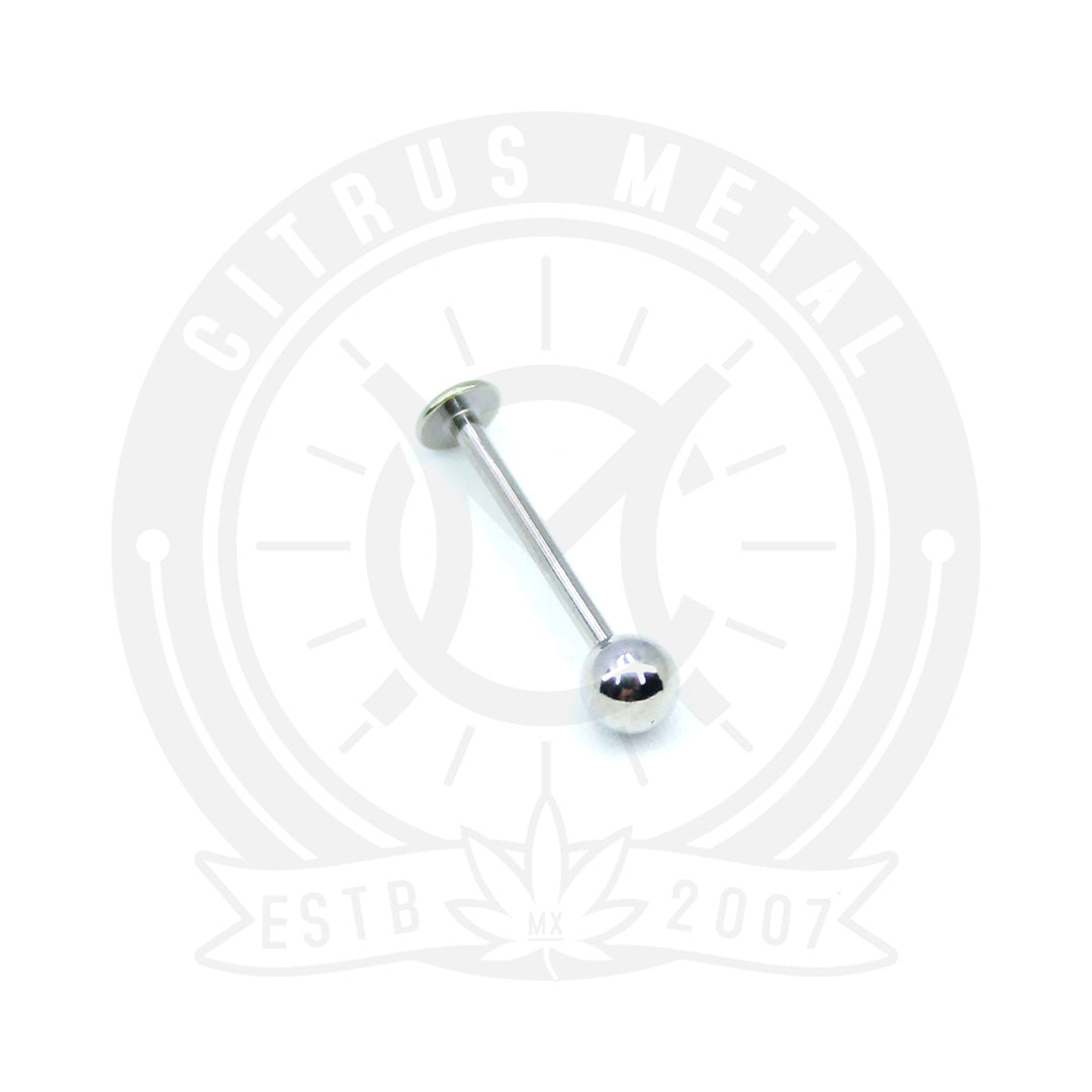 Piercing de Labio Básico con Punta de Bola