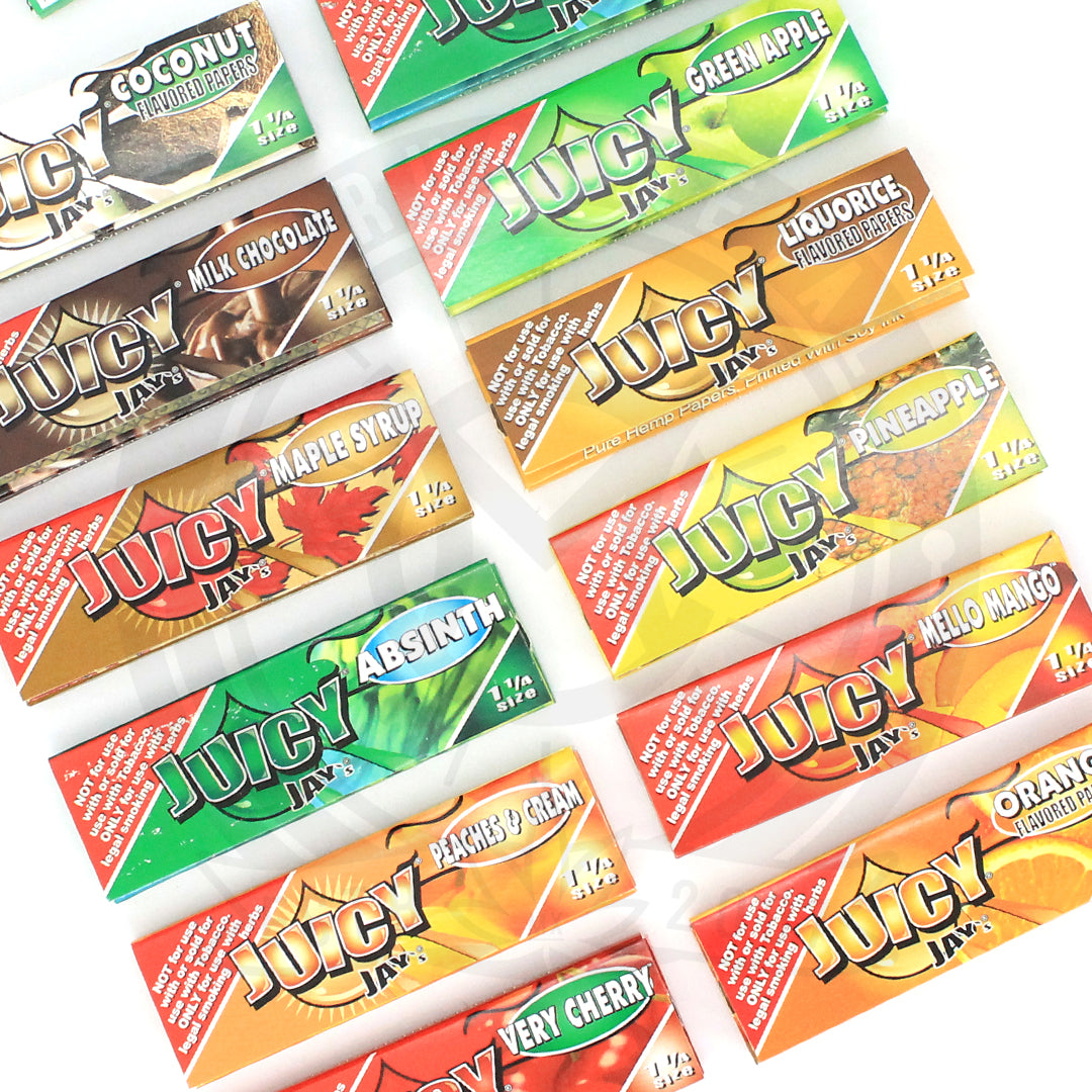 Papel Juicy Jay's Medida 1 1/4 Sabores A - M